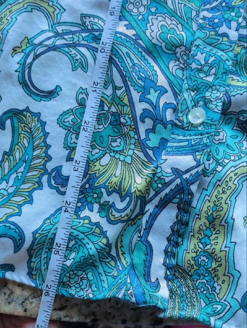 2 Chap's 3/4 Sleeve Blouses - Large, No Iron, All Cotton - Picture 8 of 10